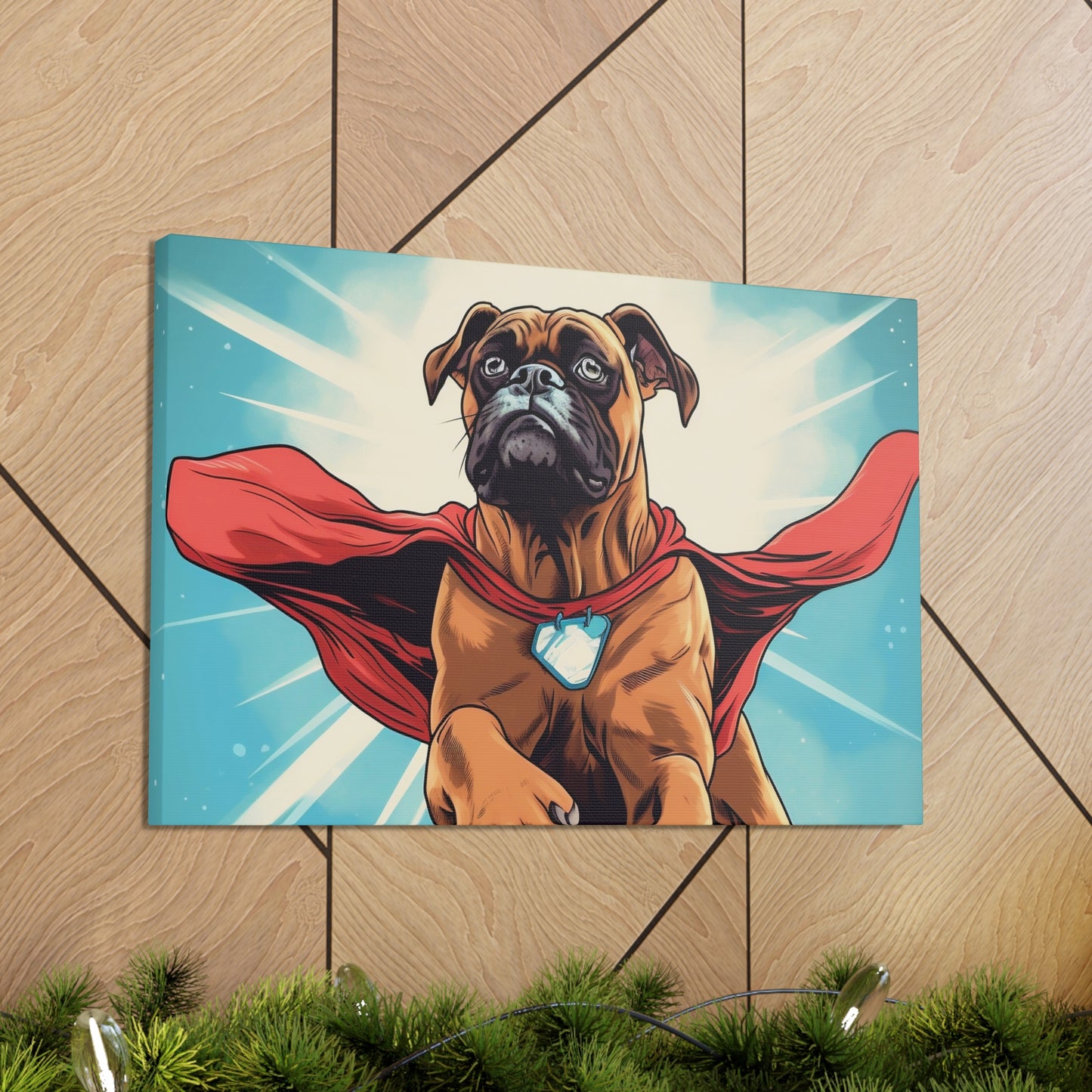 Boxer Avenger Wall Canvas