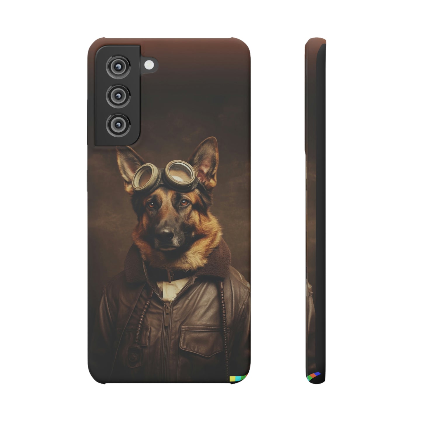 German Shepherd Aviator with Attitude!