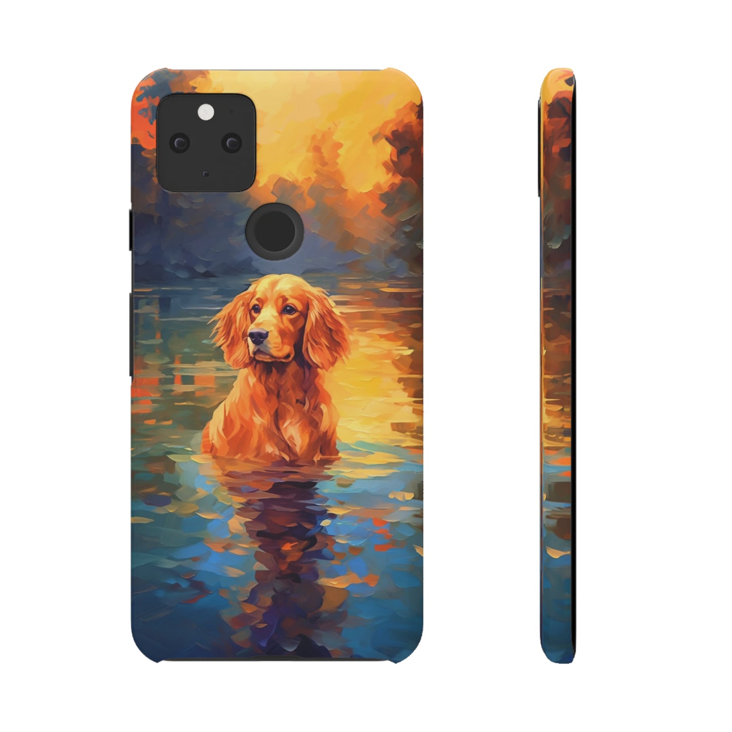 English Cocker Spaniel Splashing Serenade