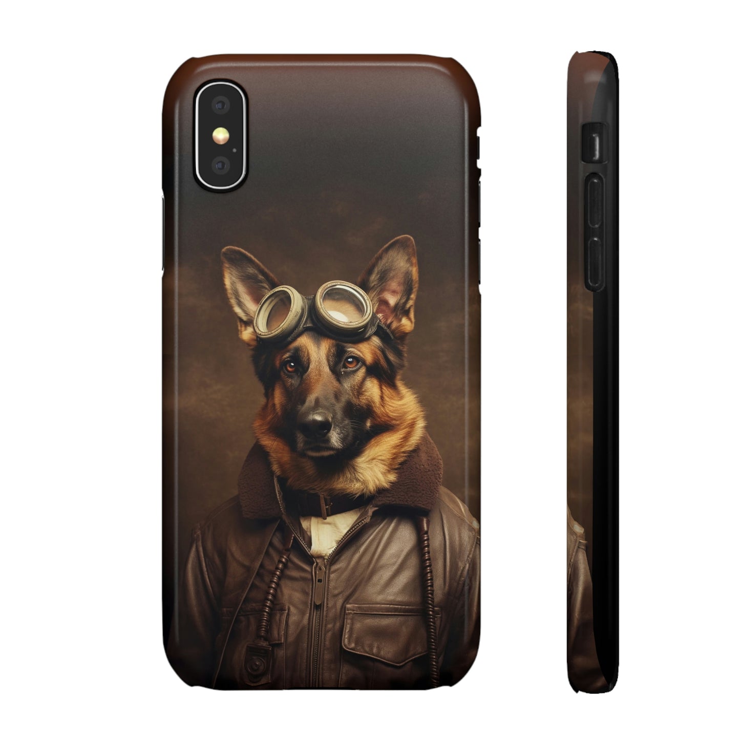 German Shepherd Aviator with Attitude!