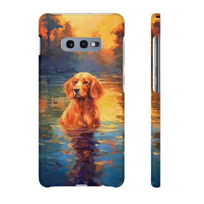 English Cocker Spaniel Splashing Serenade