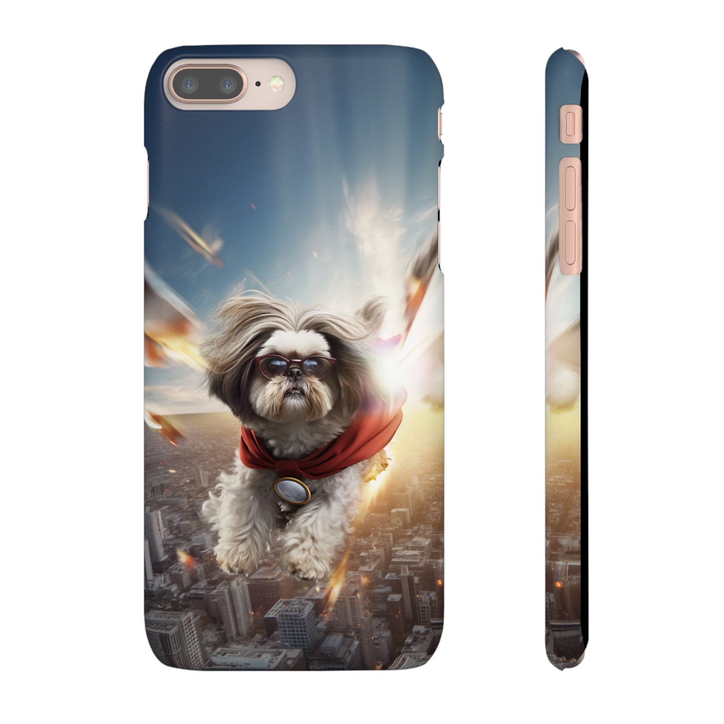 Superhero Shih Tzu In Action