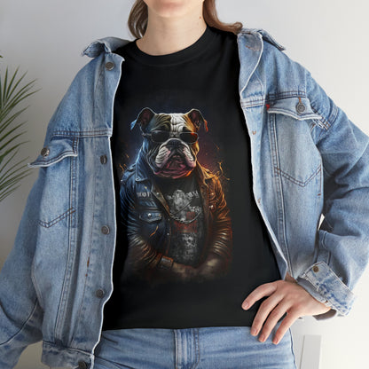 Rev Up Your Style with Bulldog Biker Swagger!