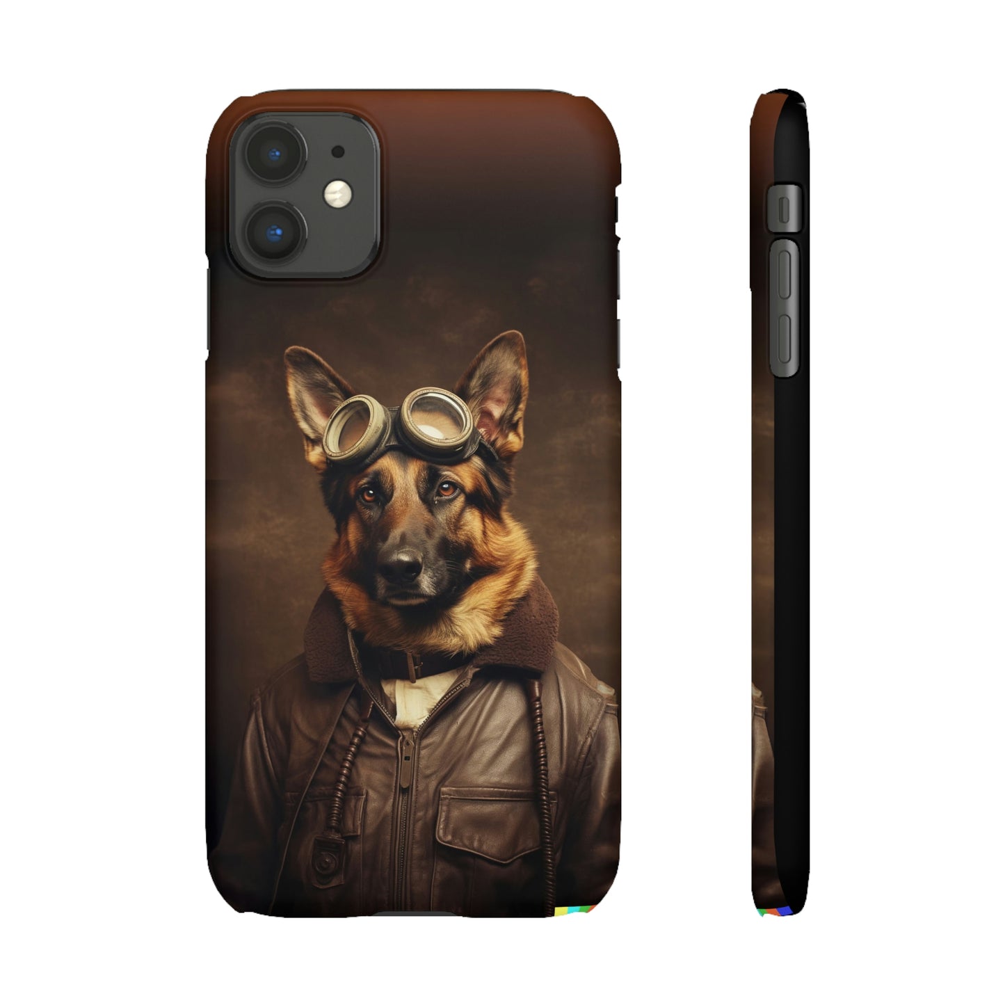 German Shepherd Aviator with Attitude!