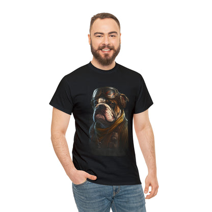 Soar high with this Rugged Bulldog Aviator TShirt