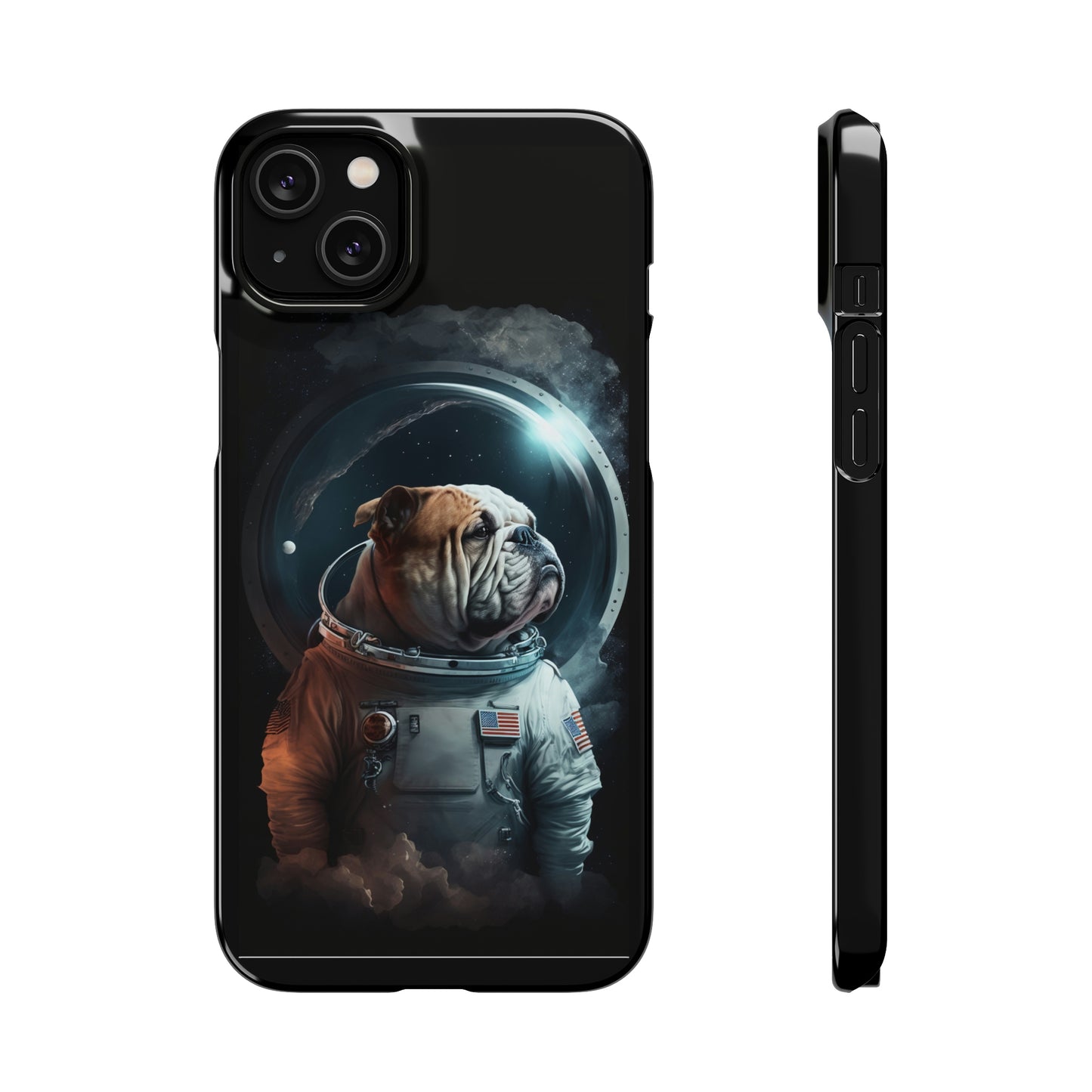 Ethereal Bulldog Astronaut