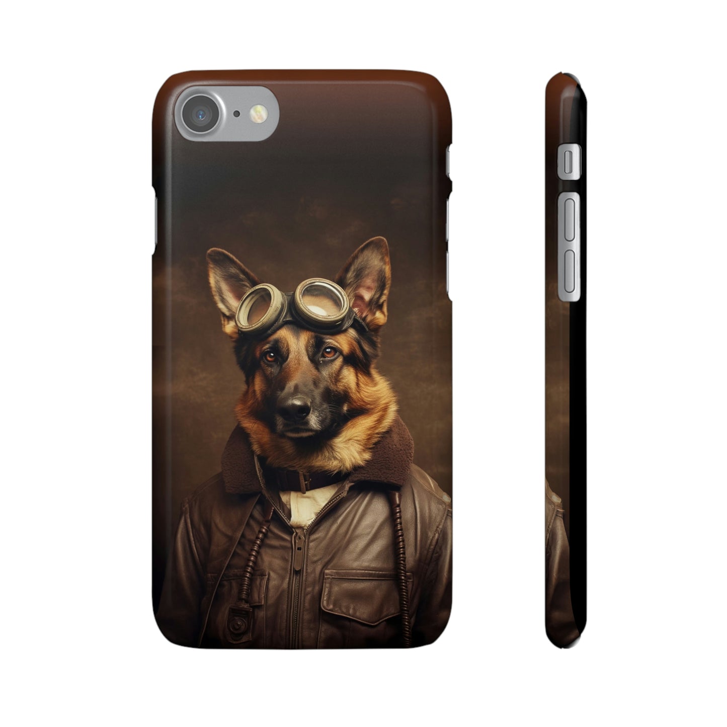 German Shepherd Aviator with Attitude!