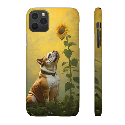 Bulldog and Sunflower Symphony