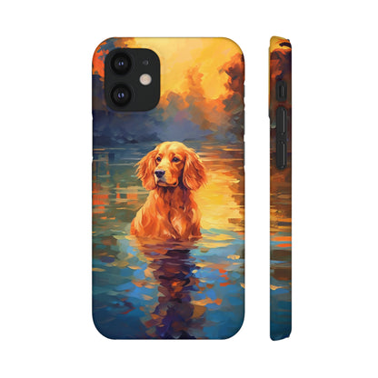 English Cocker Spaniel Splashing Serenade