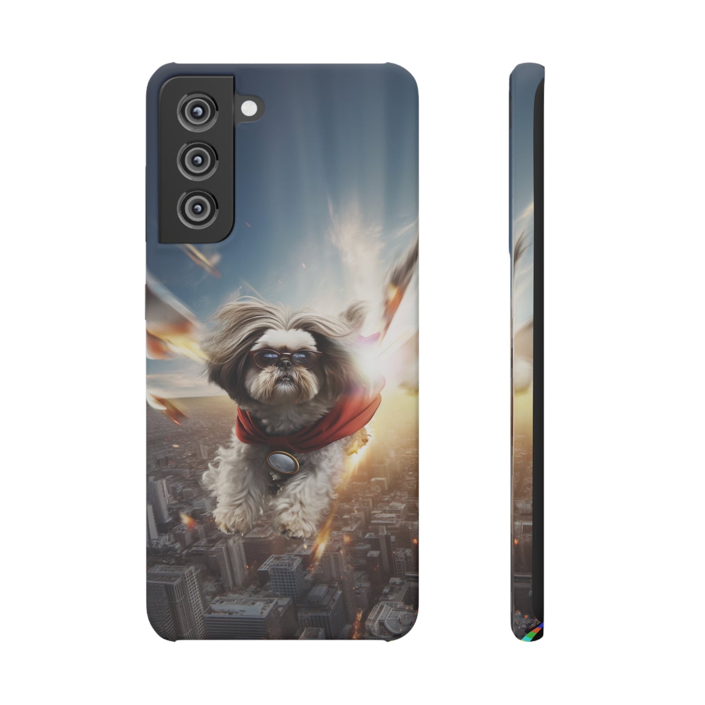 Superhero Shih Tzu In Action