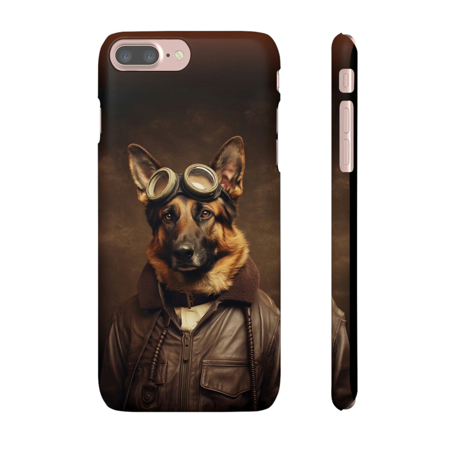 German Shepherd Aviator with Attitude!