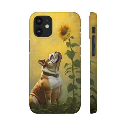 Bulldog and Sunflower Symphony