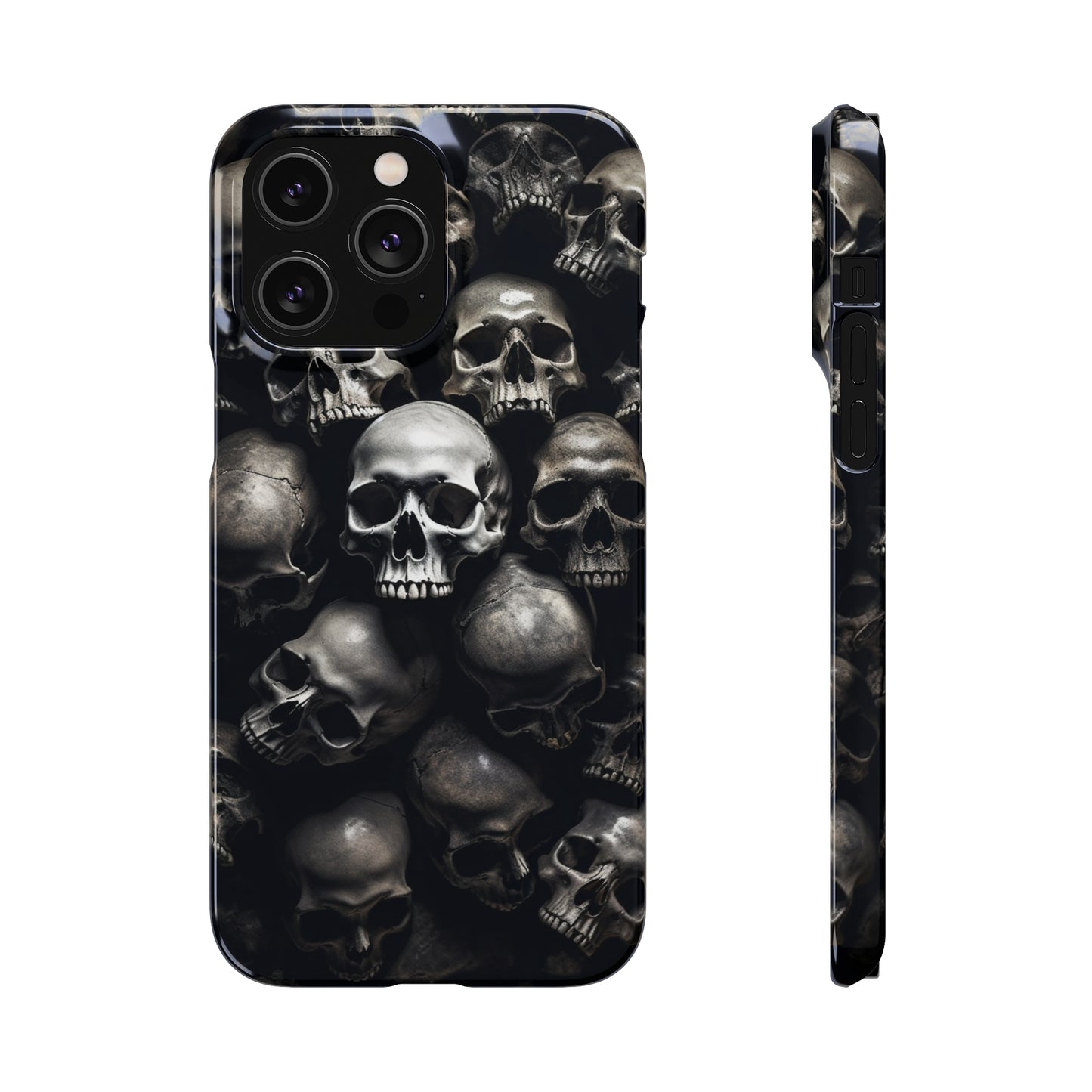 Eerie Skulls - Unleash Sinister Style on Your Device